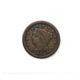 1848 Large Cent