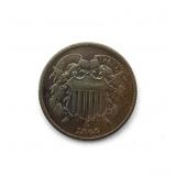 1864 Two Cent Piece