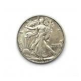 1939-D Walking Liberty Half Dollar