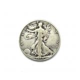 1938 Walking Liberty Half Dollar
