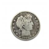 1900 Barber Half Dollar
