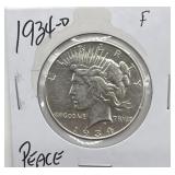 1934-D Peace Dollar