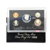 1993 United States Mint Silver Proof Set