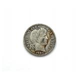 1906 Barber Dime