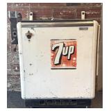 Vintage 7-Up Ideal Dispenser Co Coin Operated