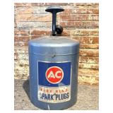 Vintage AC Fire Ring Spark Plug Cleaner 22"