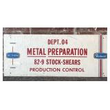 Vintage Beechcraft Metal Preparation Production