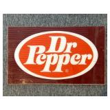 Dr. Pepper Plexiglass Sign 24.5" x 14.5"