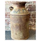 Vintage Wilson & Co Kansas Milk Can 2