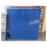 New Standard Blue Tool Cabinet with Original Box,