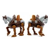 (2) 1983 Mattel Masters of the Universe Stridor