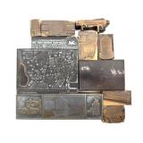 Vintage Print Blocks 7.75"