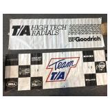 (2) Advertising Banners- BF Goodrich - Team
