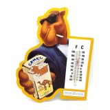 1992 Camel Metal Thermometer 14.5" x 18"-