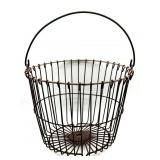 Vintage Staley Feeds Wire Basket 14" x 10.5"