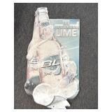 Bud Light Lime Metal Sign 20" x 38" - sun