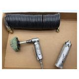 Die Grinder, Air Hose, and Ophthalmoscope