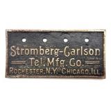 Stromberg-Carlson Tel. Msg. Co. Plate Emblem