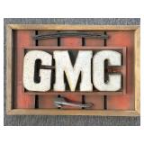 GMC Wood and Metal Wall Decor 24" x 16.5"