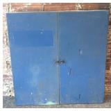 Shallow Metal Cabinet 35" x 5.25" x 36"