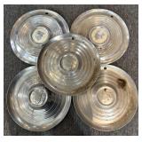(5) Vintage 1950s Mercury Montclair Wheel Covers