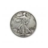 1943-D Walking Liberty Half Dollar