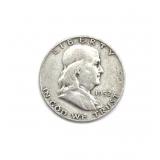 1952-D Franklin Half Dollar
