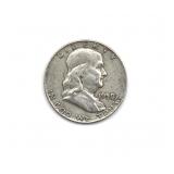 1958-D Franklin Half Dollar