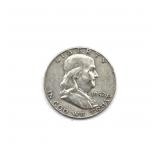 1952-D Franklin Half Dollar