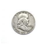 1952-D Franklin Half Dollar