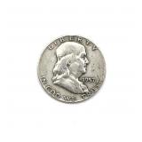 1957-D Franklin Half Dollar