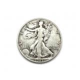 1945 Walking Liberty Half Dollar