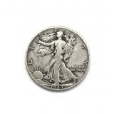 1943-D Walking Liberty Half Dollar