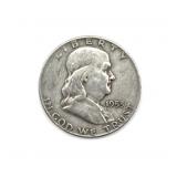 1953-D Franklin Half Dollar
