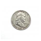 1951-D Franklin Half Dollar
