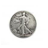 1942 Walking Liberty Half Dollar