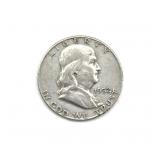 1952-D Franklin Half Dollar