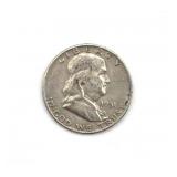 1951-D Franklin Half Dollar