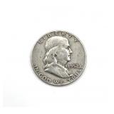 1952-D Franklin Half Dollar