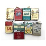 Cigarette Brand Lighters : Chesterfield, Salem,