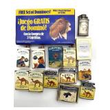 Camel Dominoes and Lighters