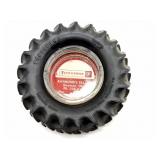 Vintage Firestone Tractor Tire Ashtray 6" -