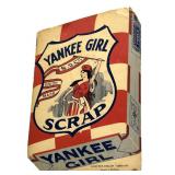 Vintage Yankee Girl Tobacco Cardstock Sign with