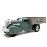Vintage Metal Toy Truck 11" x 4" x 3.5"-