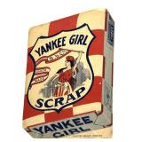 Vintage Yankee Girl Tobacco Cardstock Sign with