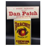 Peachy Ribbon Cut Chewing Tobacco Cardstock Box