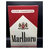 Vintage Oversize Marlboro Cigarettes Display Box