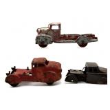 Vintage Metal Toy Truck Frames 6.5" and