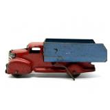 Vintage Metal Toy Dump Bed Truck 7.5" x 3" x 2.5"