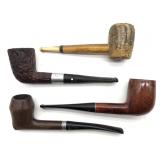 (4) Smoking Pipes : Kaywoodie Standard Imported